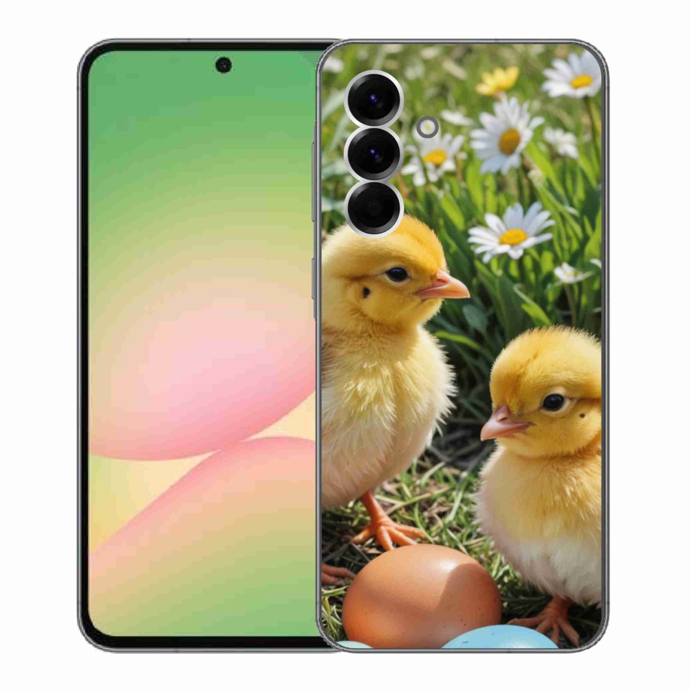 Gélový kryt mmCase na Samsung Galaxy A56 5G - kuriatka