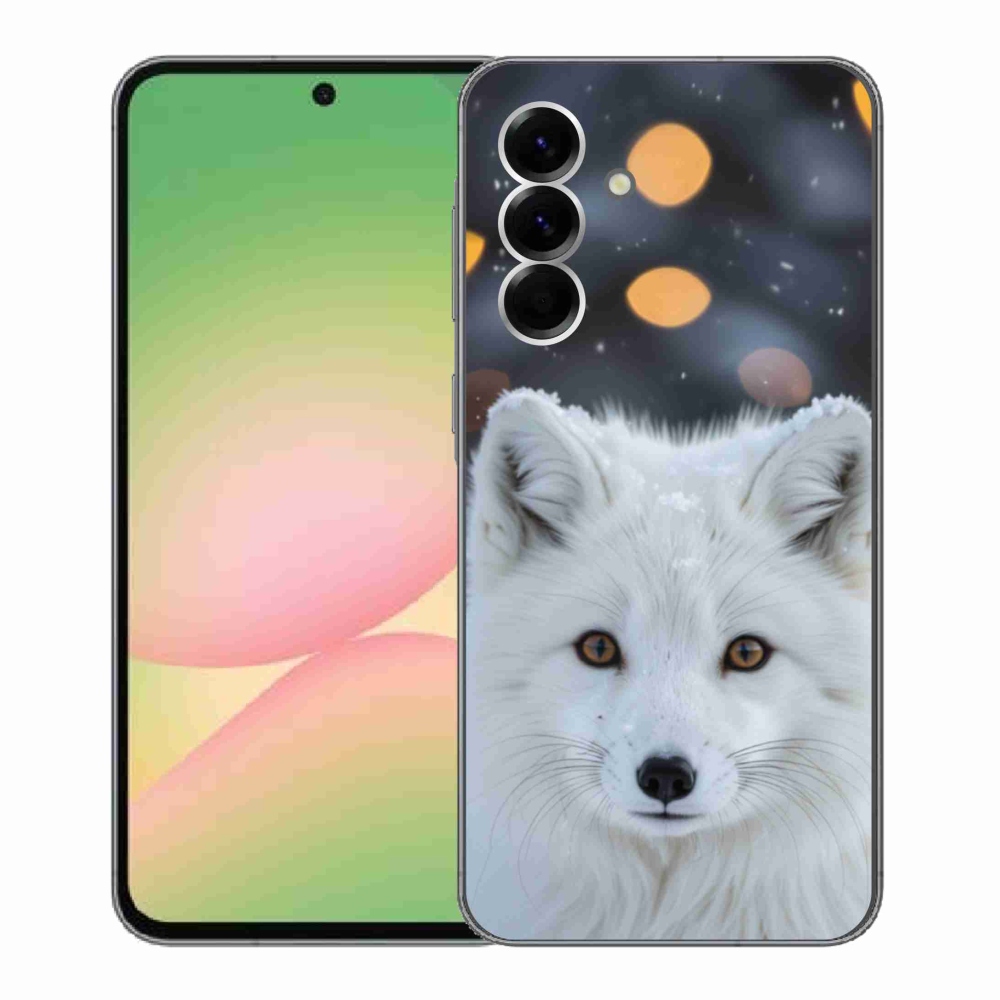 Gélový kryt mmCase na Samsung Galaxy A56 5G - líška polárna