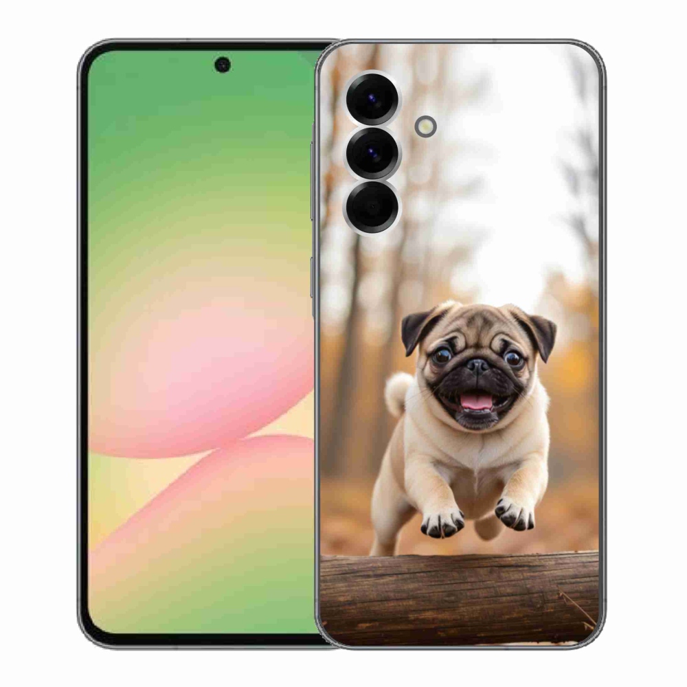Gélový kryt mmCase na Samsung Galaxy A56 5G - mops 2