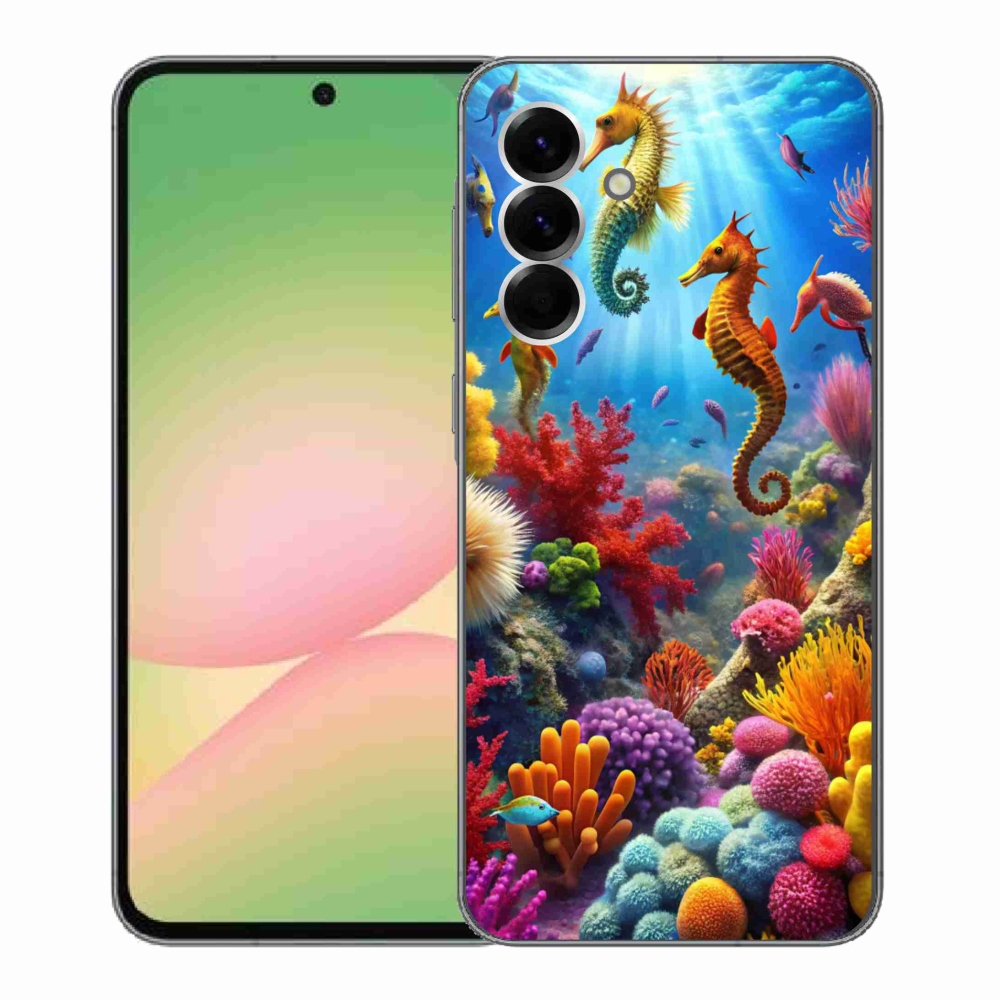 Gélový kryt mmCase na Samsung Galaxy A56 5G - morský svet 3