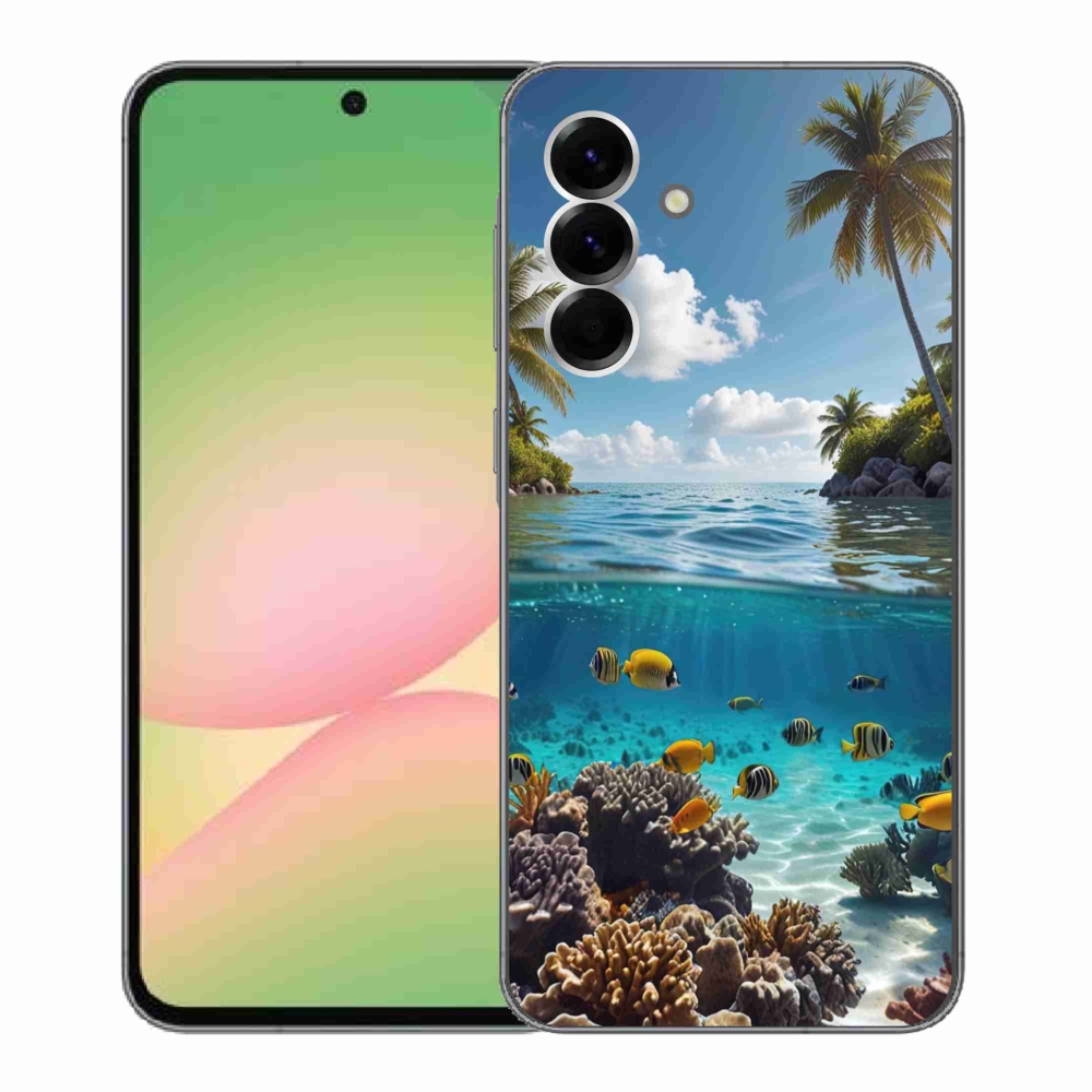 Gélový kryt mmCase na Samsung Galaxy A56 5G - morský svet 4