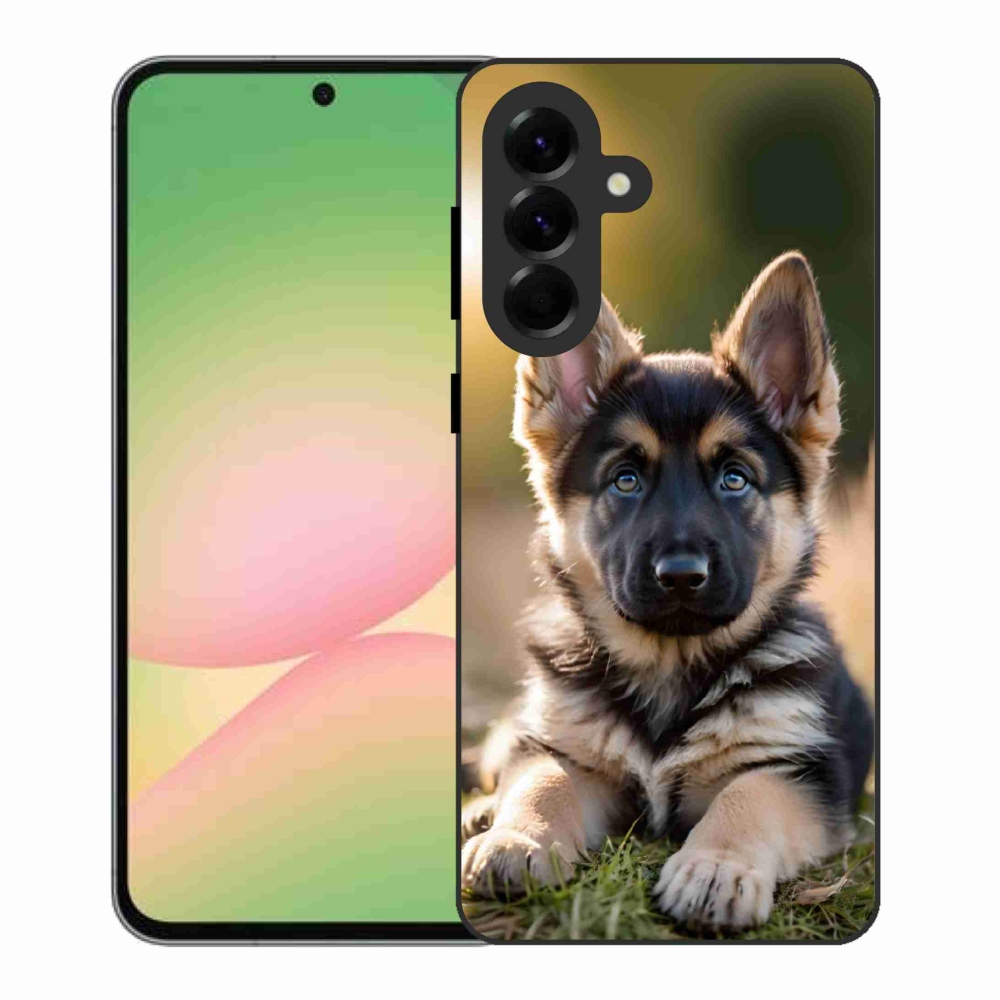 Gélový kryt mmCase na Samsung Galaxy A56 5G - nemecký ovčiak v prírode