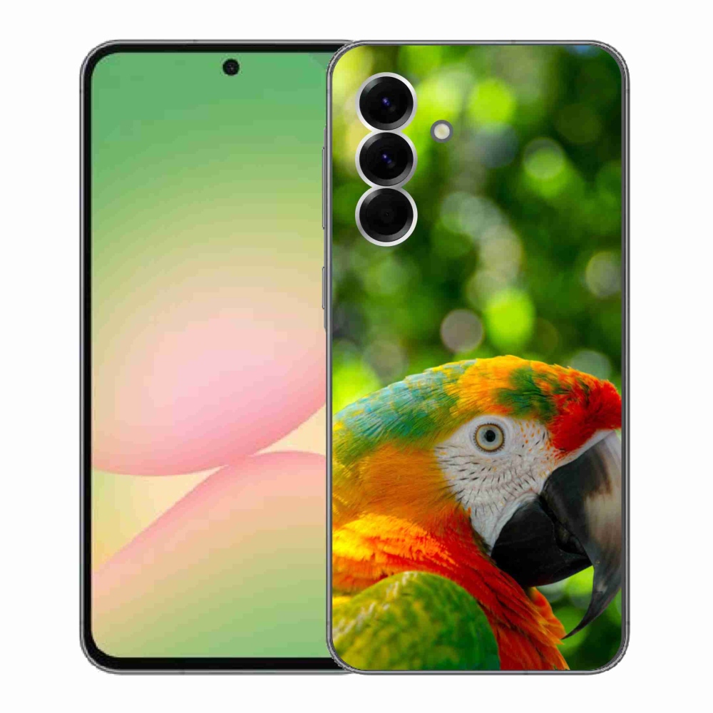 Gélový kryt mmCase na Samsung Galaxy A56 5G - papagáj ara 3
