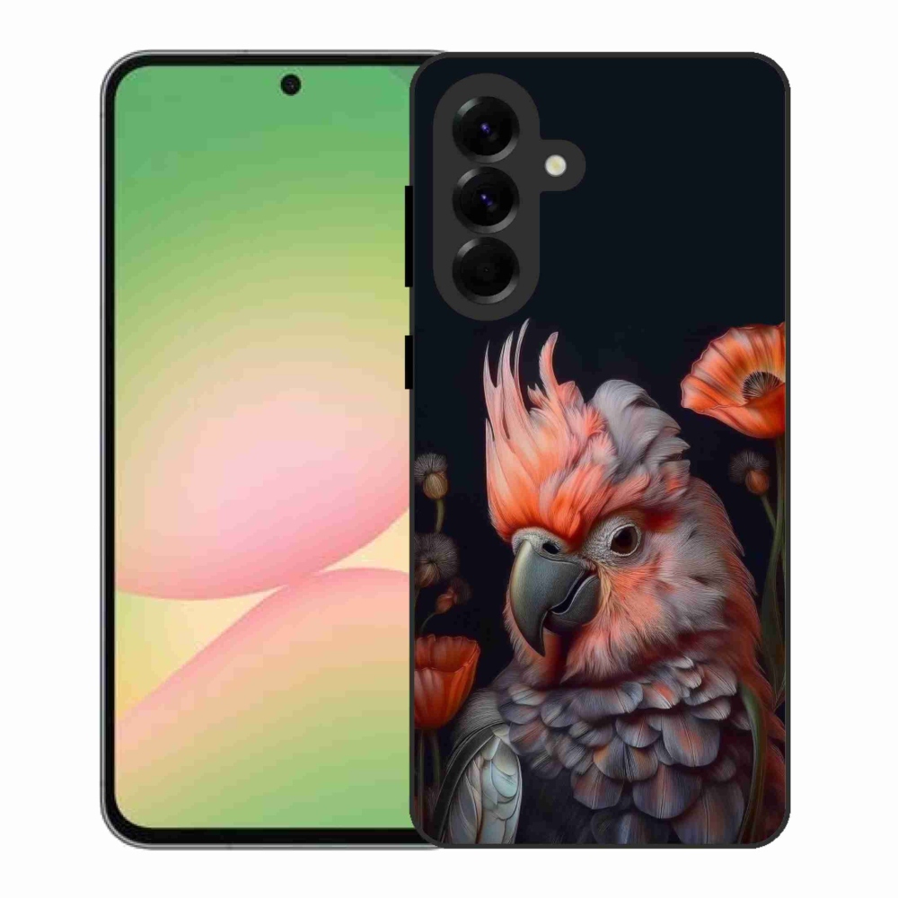 Gélový kryt mmCase na Samsung Galaxy A56 5G - papagáj kakadu vo farbách