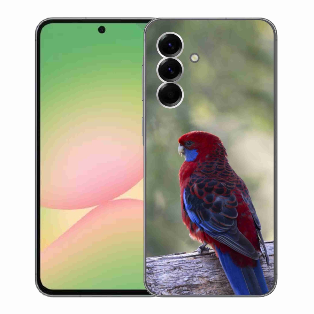 Gélový kryt mmCase na Samsung Galaxy A56 5G - papagáj rosela