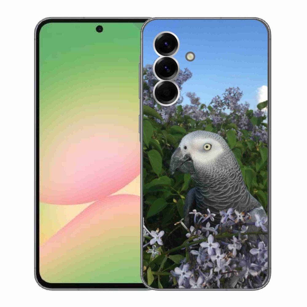 Gélový kryt mmCase na Samsung Galaxy A56 5G - papagáj žako