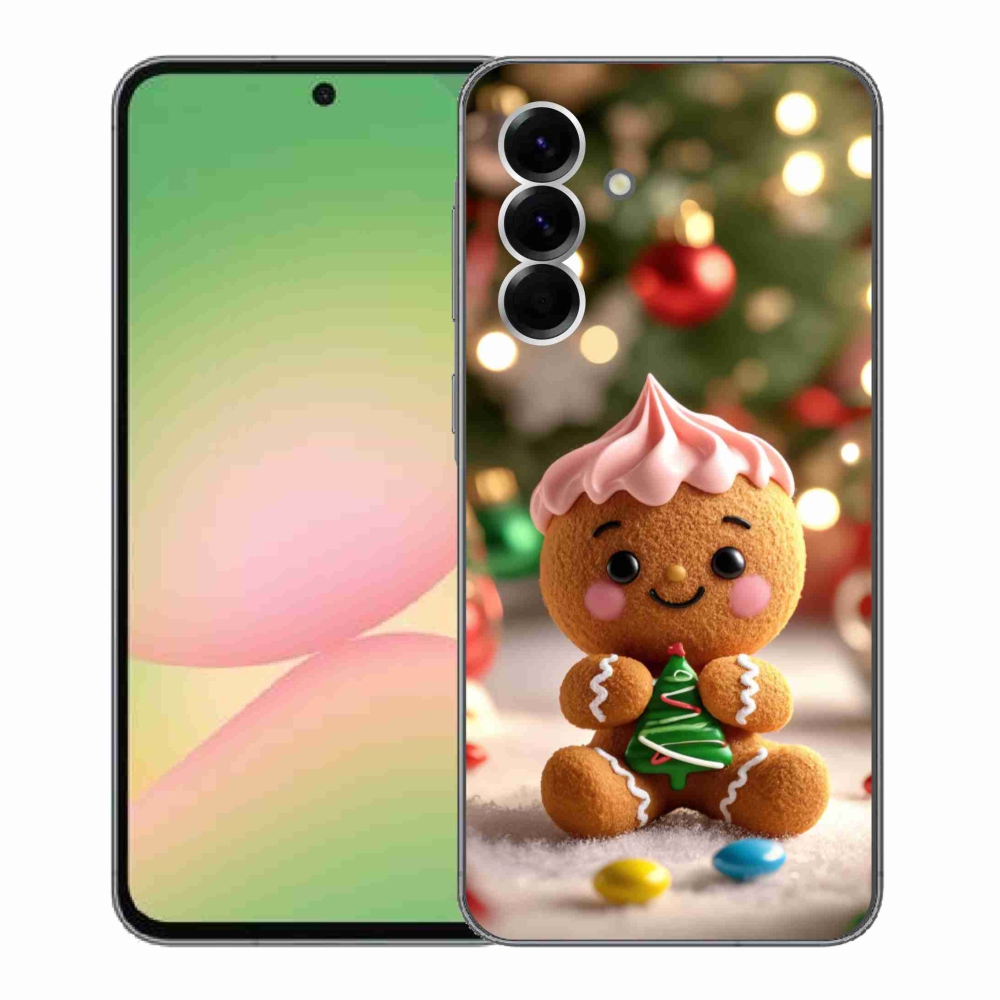 Gélový kryt mmCase na Samsung Galaxy A56 5G - perníček