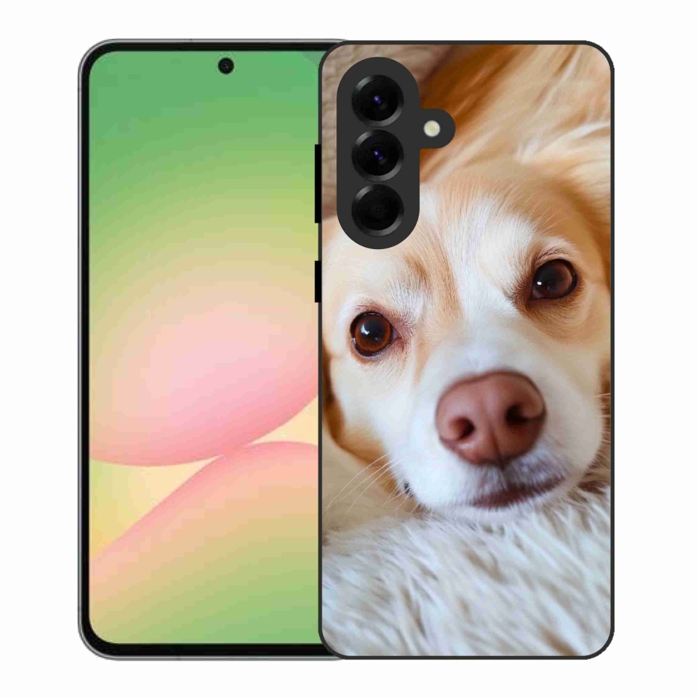 Gélový kryt mmCase na Samsung Galaxy A56 5G - Roztomilá čivava