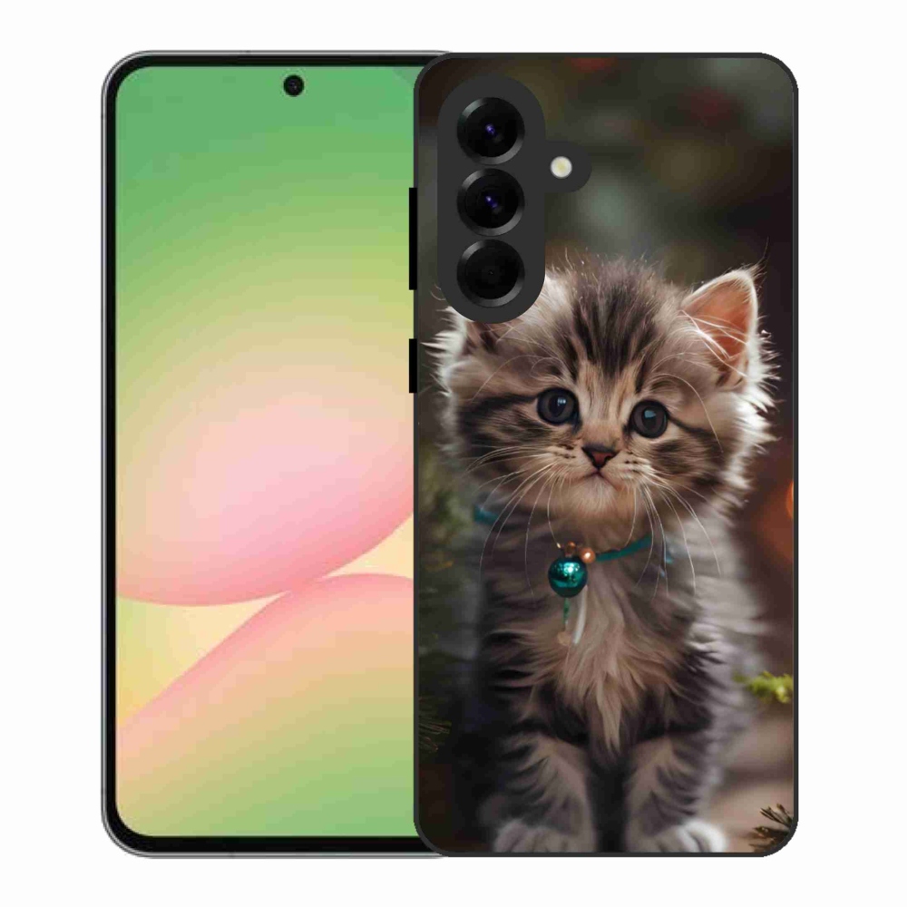 Gélový kryt mmCase na Samsung Galaxy A56 5G - roztomilé mačiatko 11