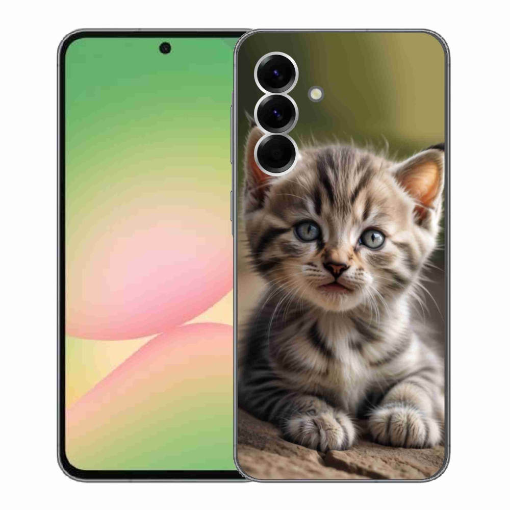 Gélový kryt mmCase na Samsung Galaxy A56 5G - roztomilé mačiatko 9
