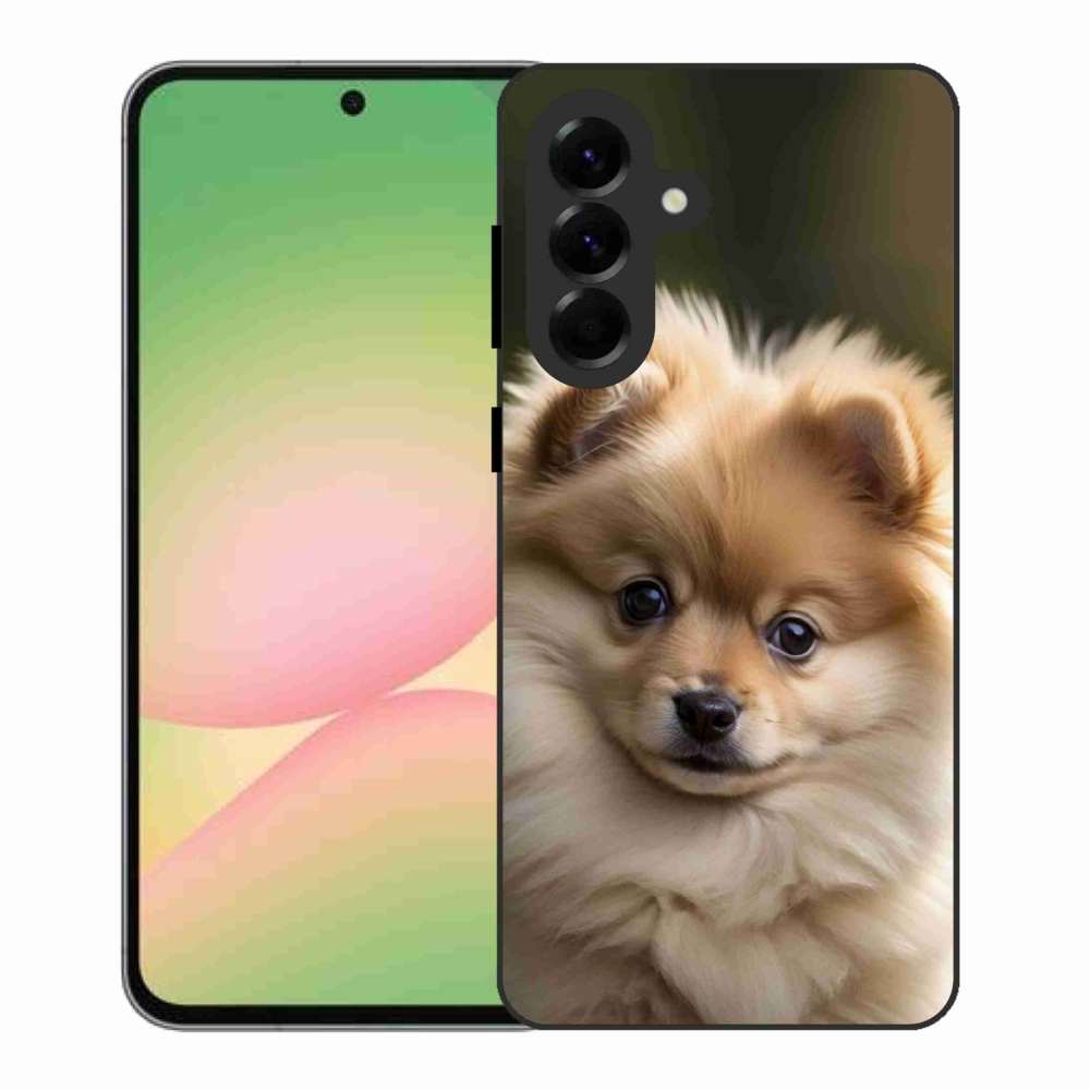 Gélový kryt mmCase na Samsung Galaxy A56 5G - roztomilý pomeranian 2