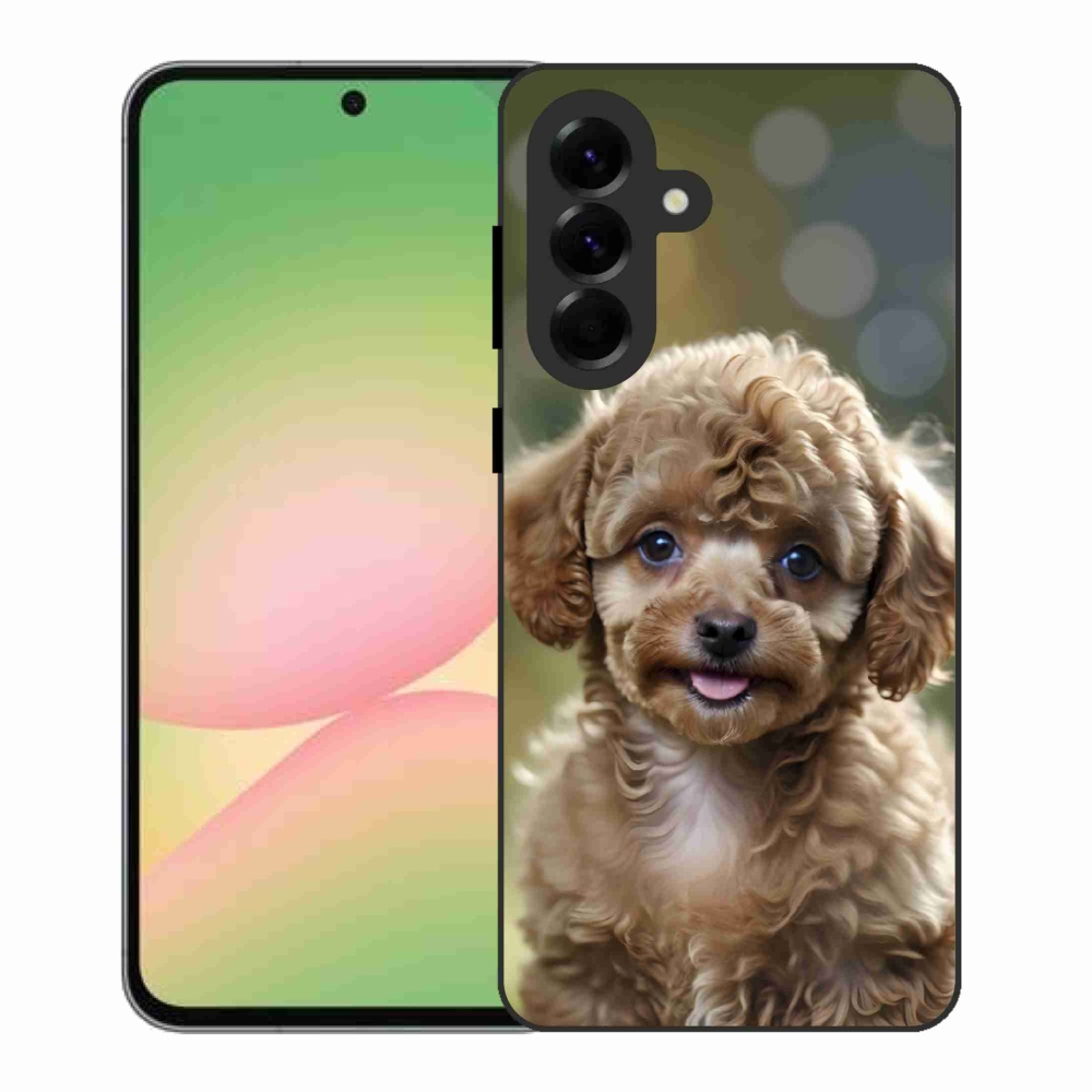 Gélový kryt mmCase na Samsung Galaxy A56 5G - roztomilý pudel