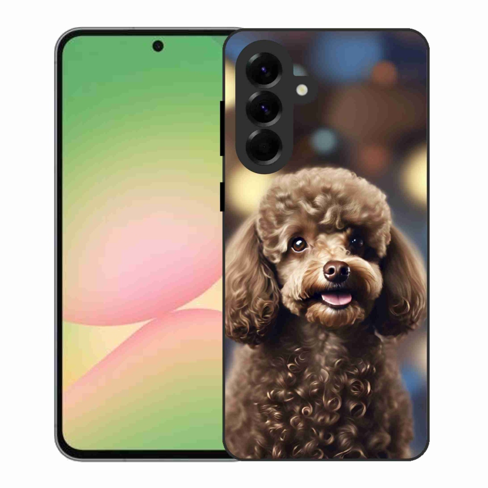 Gélový kryt mmCase na Samsung Galaxy A56 5G - roztomilý pudel