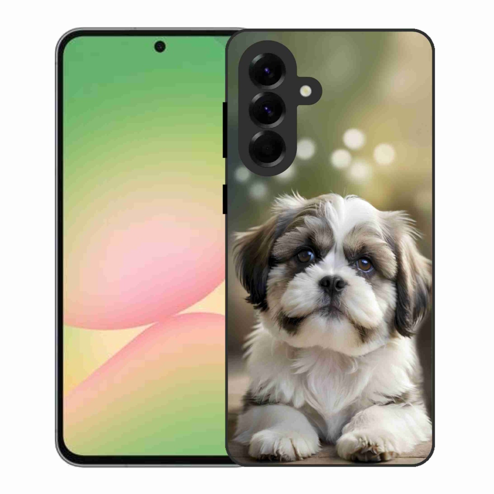 Gélový kryt mmCase na Samsung Galaxy A56 5G - roztomilý shih-tzu