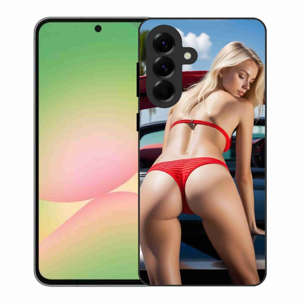 Gélový kryt mmCase Samsung Galaxy A56 5G - sexy žena 2