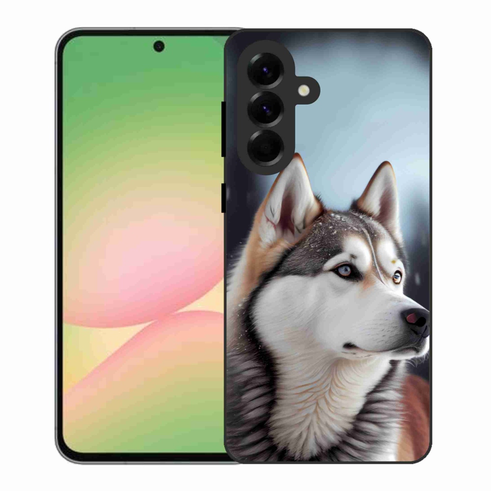 Gélový kryt mmCase na Samsung Galaxy A56 5G - sibírsky husky