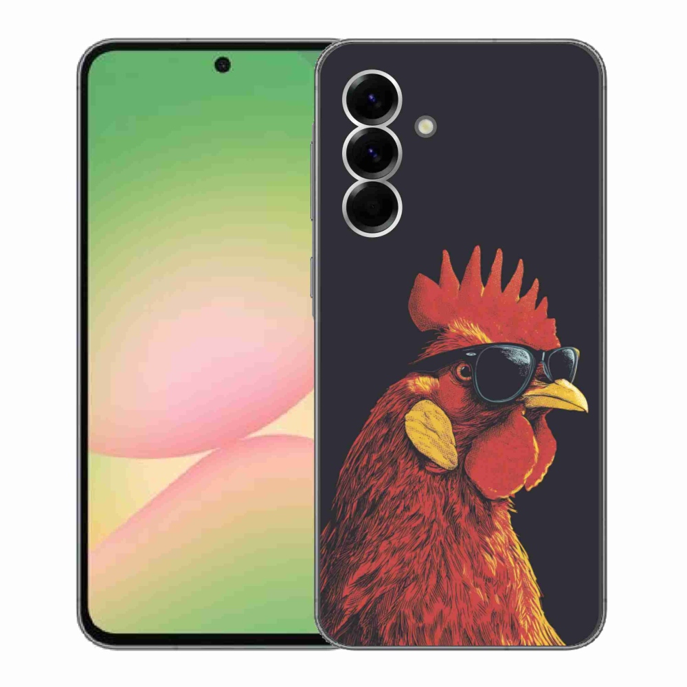 Gélový kryt mmCase na Samsung Galaxy A56 5G - štýlový kohút