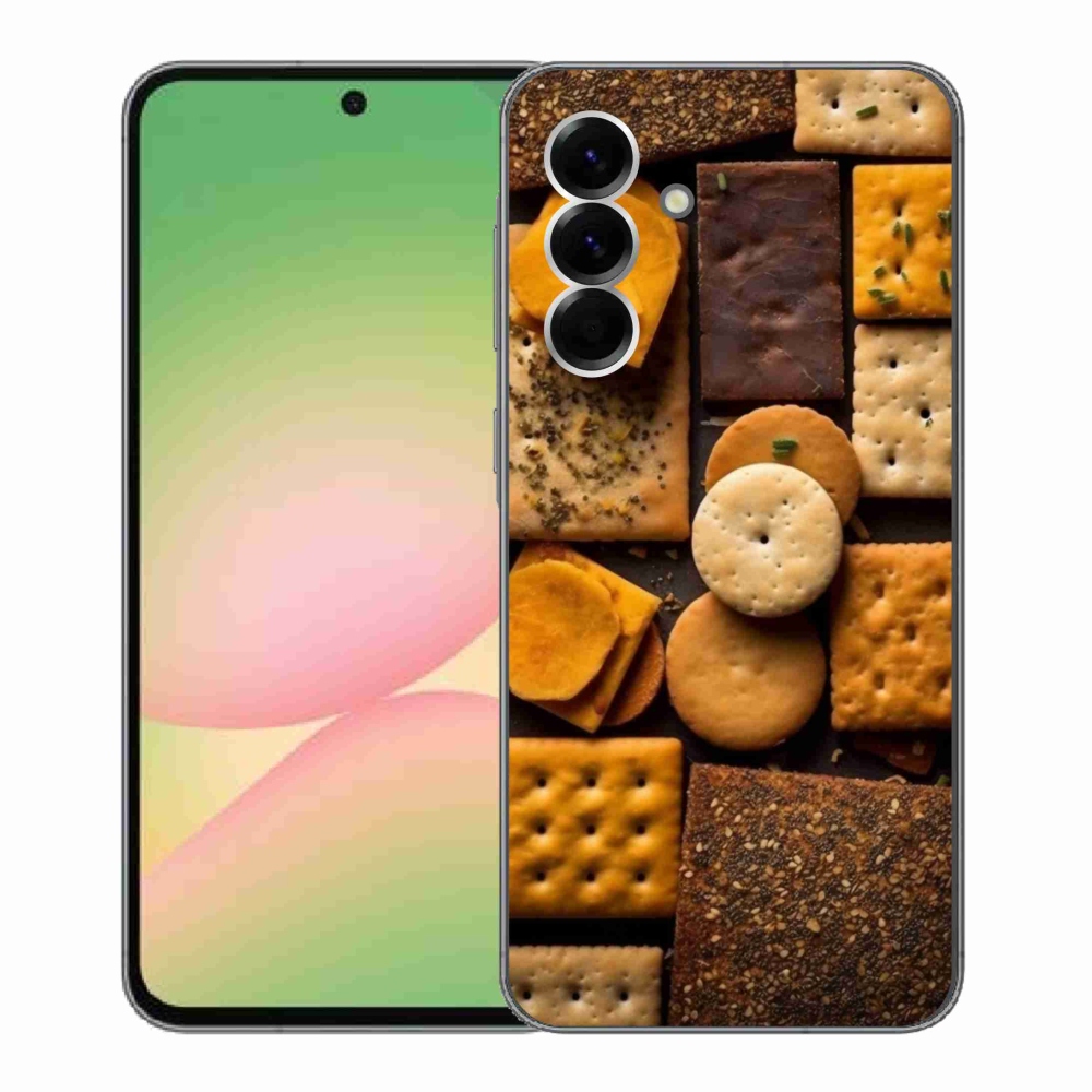 Gélový kryt mmCase na Samsung Galaxy A56 5G - sušienky