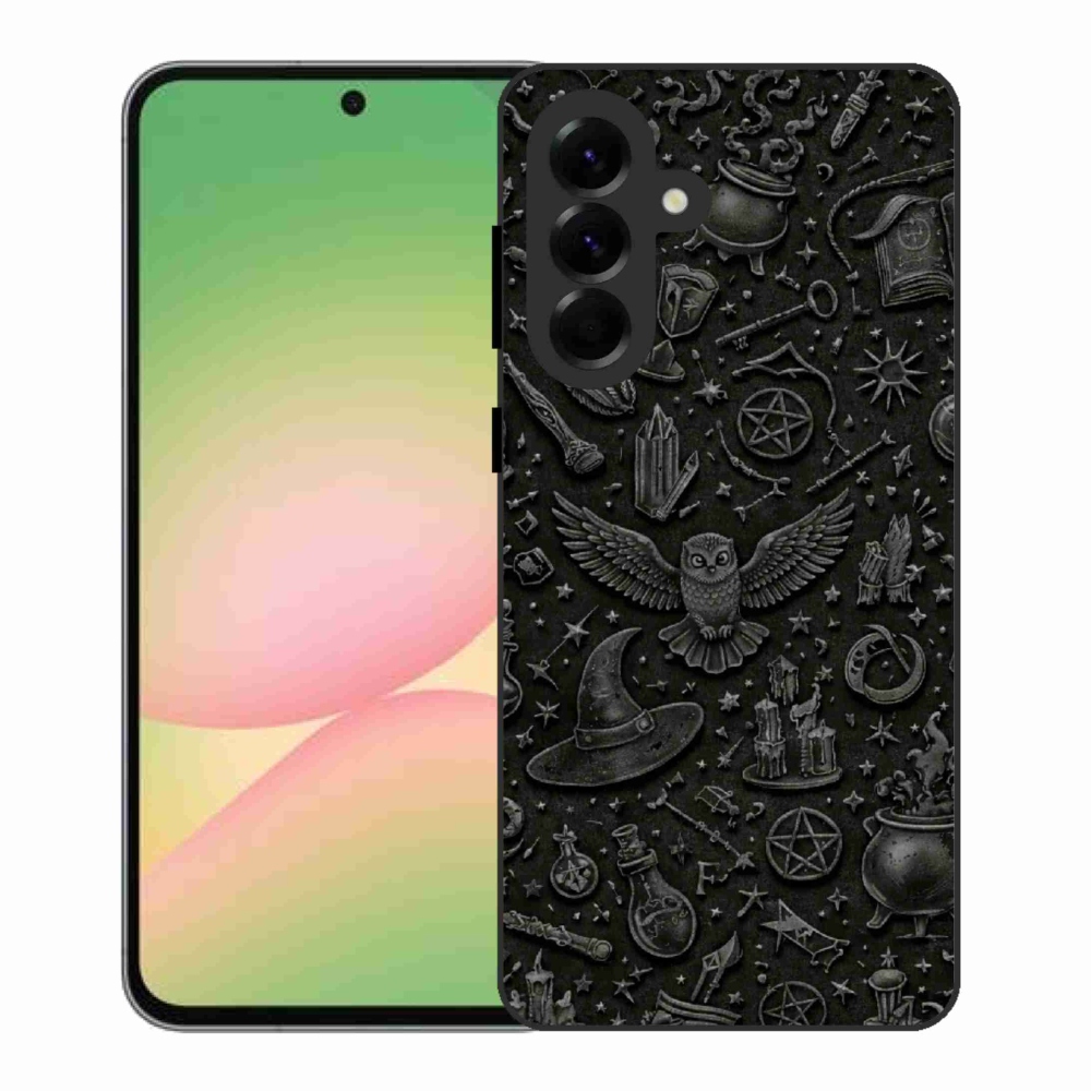 Gélový kryt mmCase na Samsung Galaxy A56 5G - tmavý magický svet