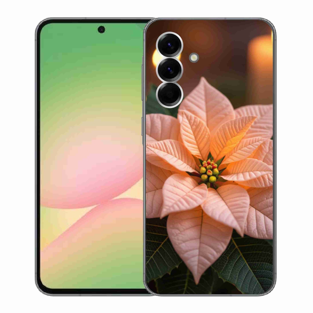 Gélový kryt mmCase na Samsung Galaxy A56 5G - vianočná hviezda