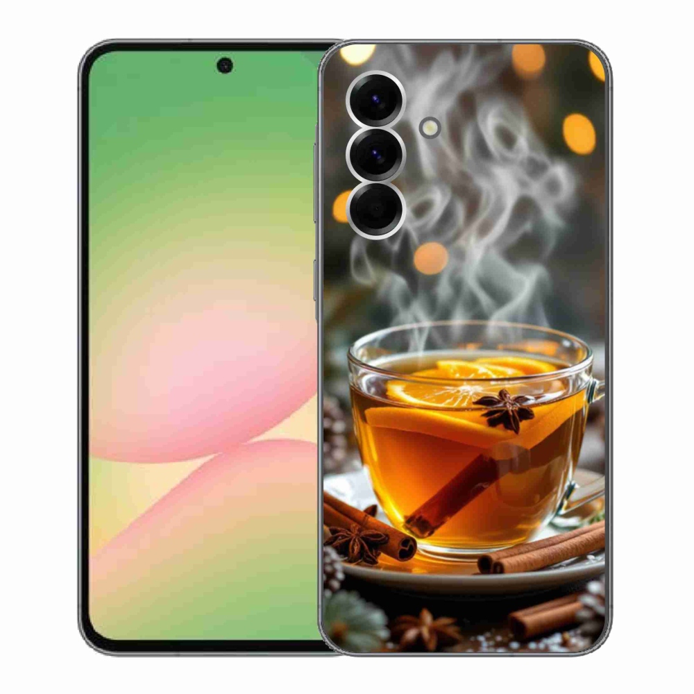 Gélový kryt mmCase na Samsung Galaxy A56 5G - vianočný punč