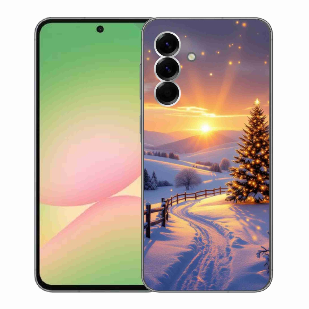 Gélový kryt mmCase na Samsung Galaxy A56 5G - zimná krajina