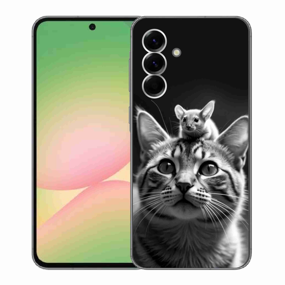 Gélový kryt mmCase na Samsung Galaxy A56 5G - zvieracie priateľstvo 2