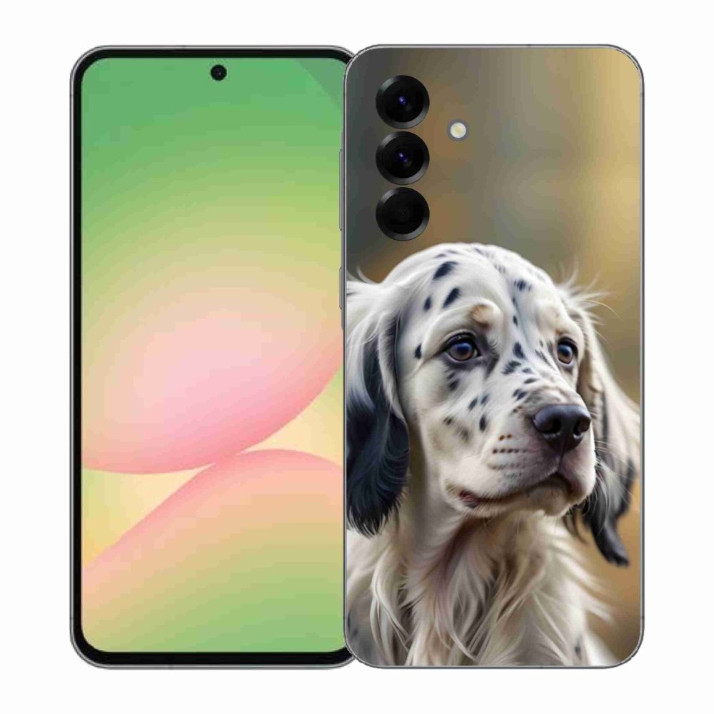 Gélový kryt mmCase na Samsung Galaxy A57 5G - anglický seter