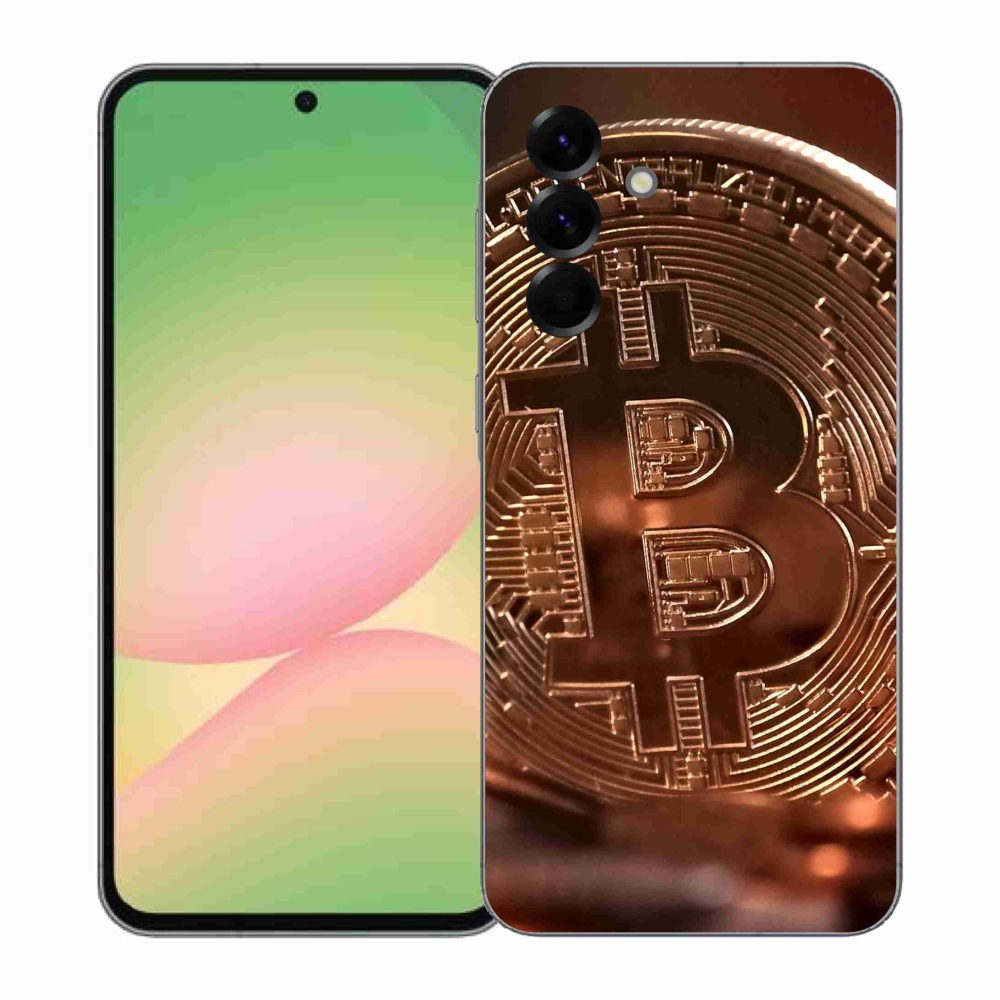 Gélový kryt mmCase na Samsung Galaxy A57 5G - bitcoin