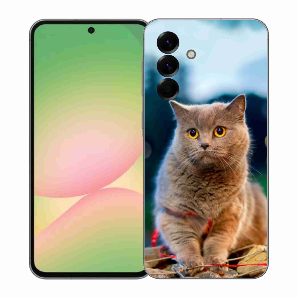 Gélový kryt mmCase na Samsung Galaxy A57 5G - britská modrá 2