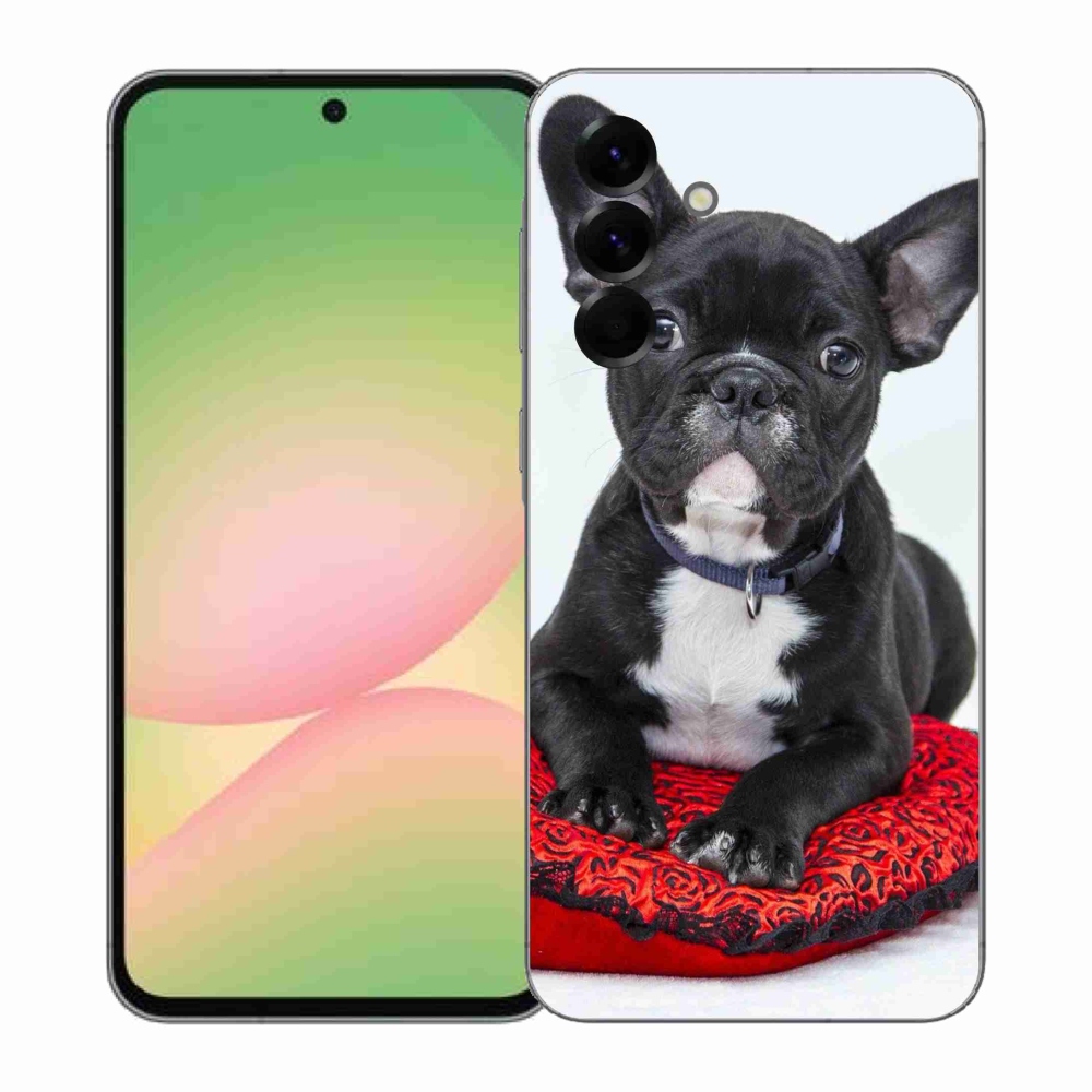 Gélový kryt mmCase na Samsung Galaxy A57 5G - buldog
