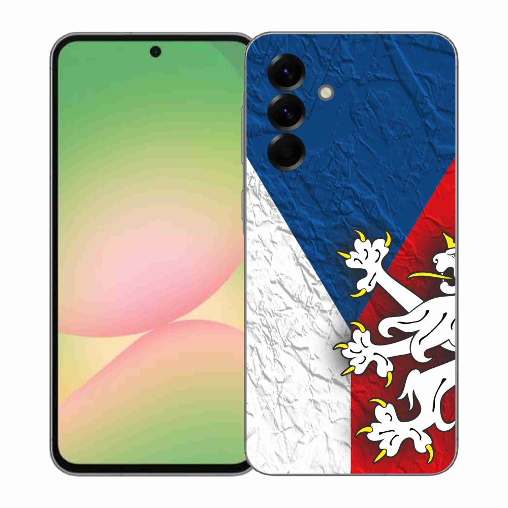 Gélový kryt mmCase na Samsung Galaxy A57 5G - česká vlajka 1