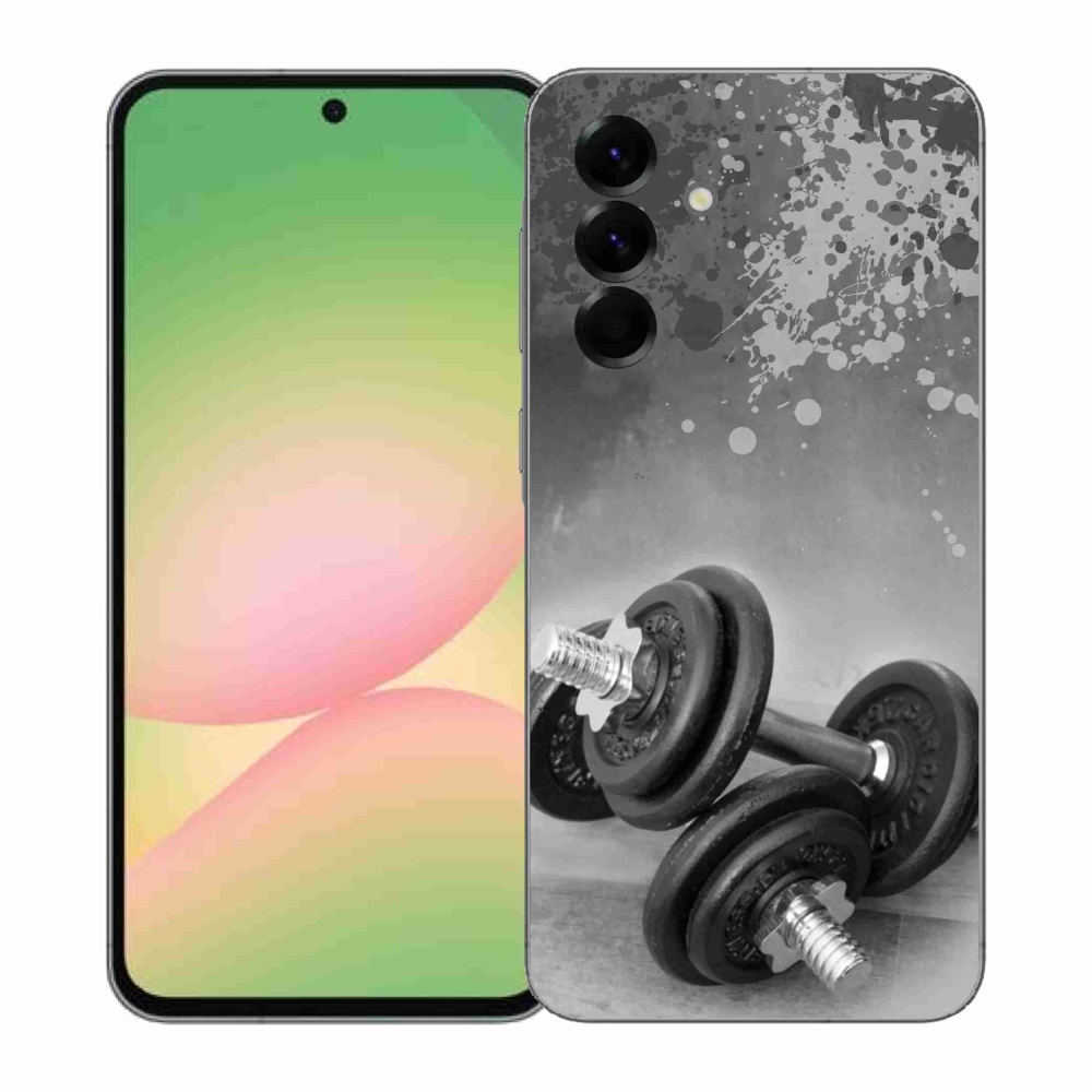 Gélový kryt mmCase na Samsung Galaxy A57 5G - činky 1