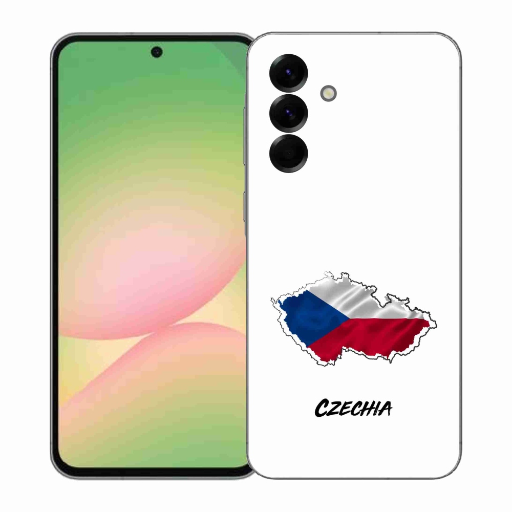 Gélový kryt mmCase na Samsung Galaxy A57 5G - Slovakia biele pozadie