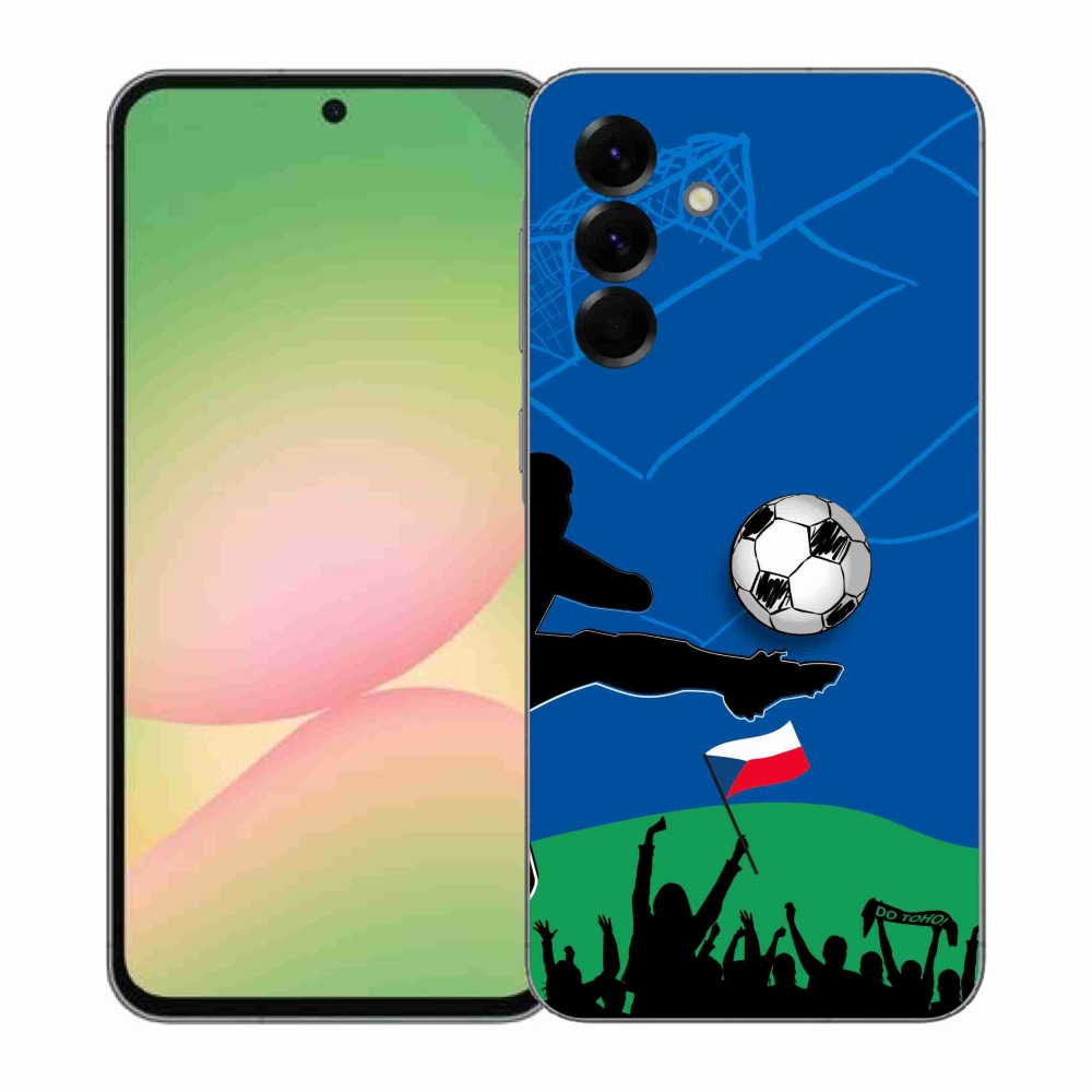 Gélový kryt mmCase na Samsung Galaxy A57 5G - fanúšikovia futbalu