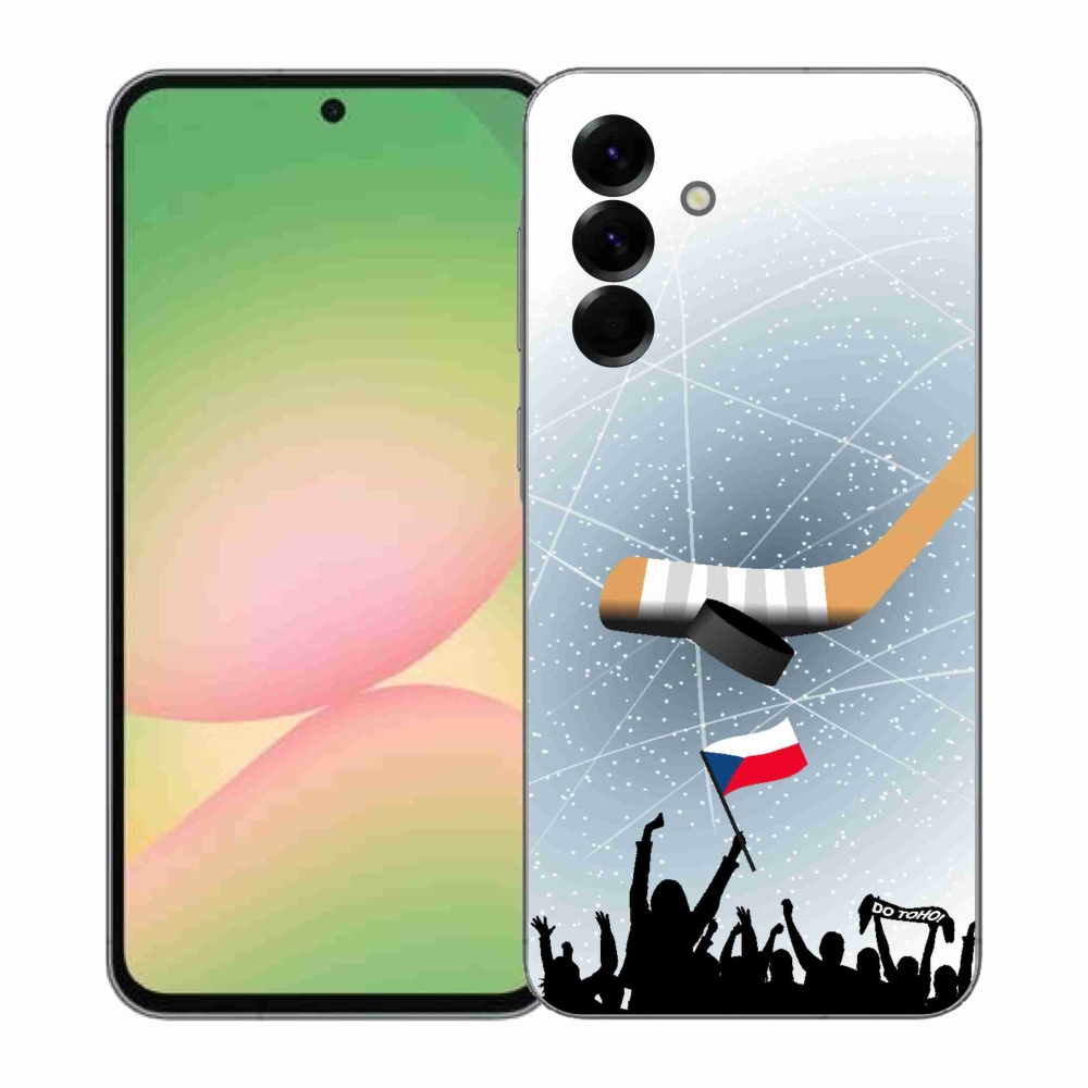 Gélový kryt mmCase na Samsung Galaxy A57 5G - fanúšikovia hokeja