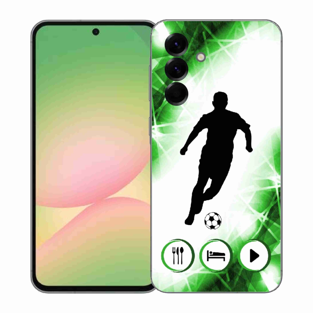 Gélový kryt mmCase na Samsung Galaxy A57 5G - futbalista