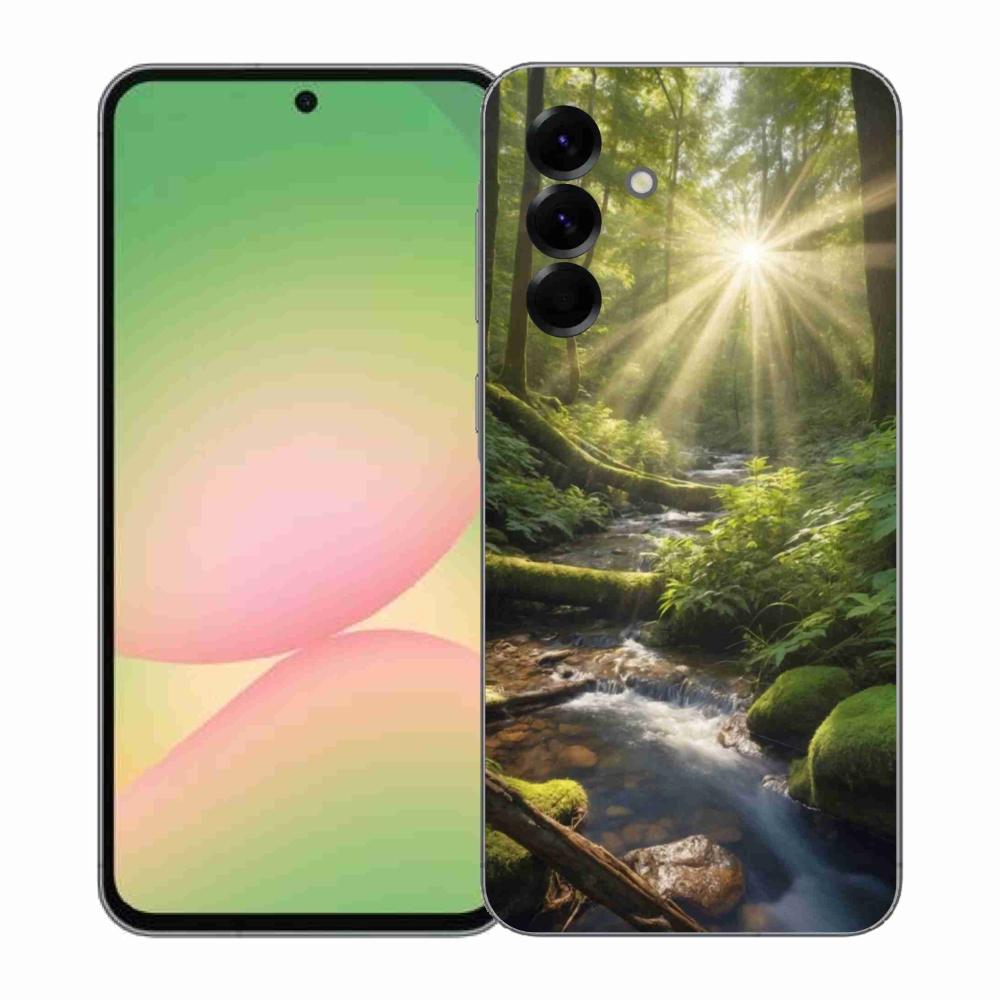 Gélový kryt mmCase na Samsung Galaxy A57 5G - hlbina lesa