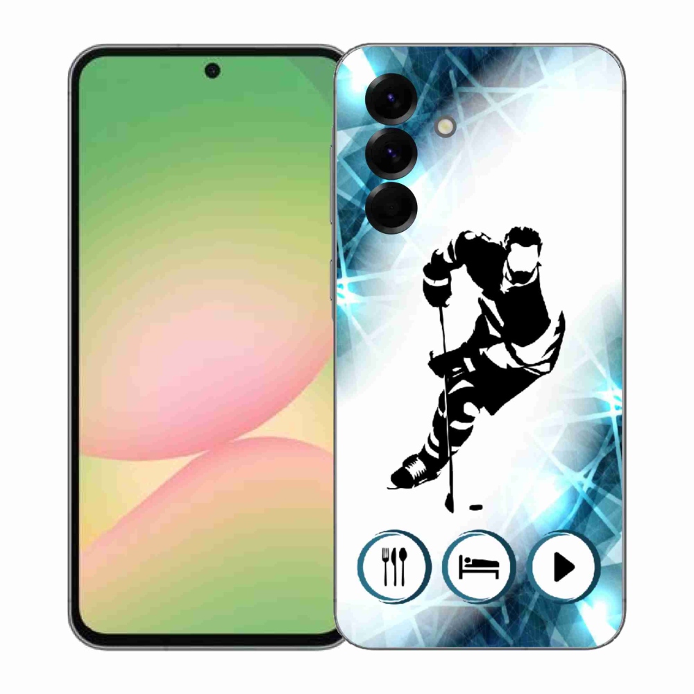 Gélový kryt mmCase na Samsung Galaxy A57 5G - hokej 1