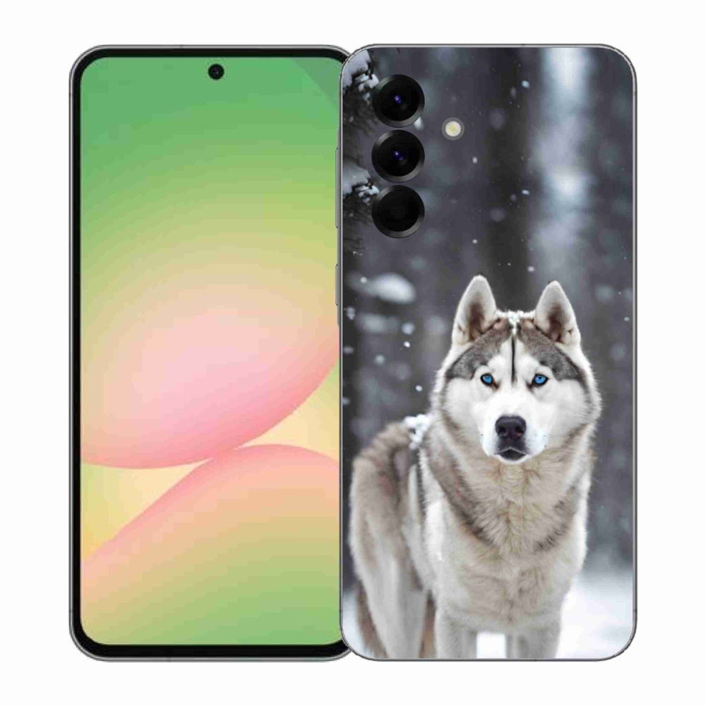 Gélový kryt mmCase na Samsung Galaxy A57 5G - husky 2