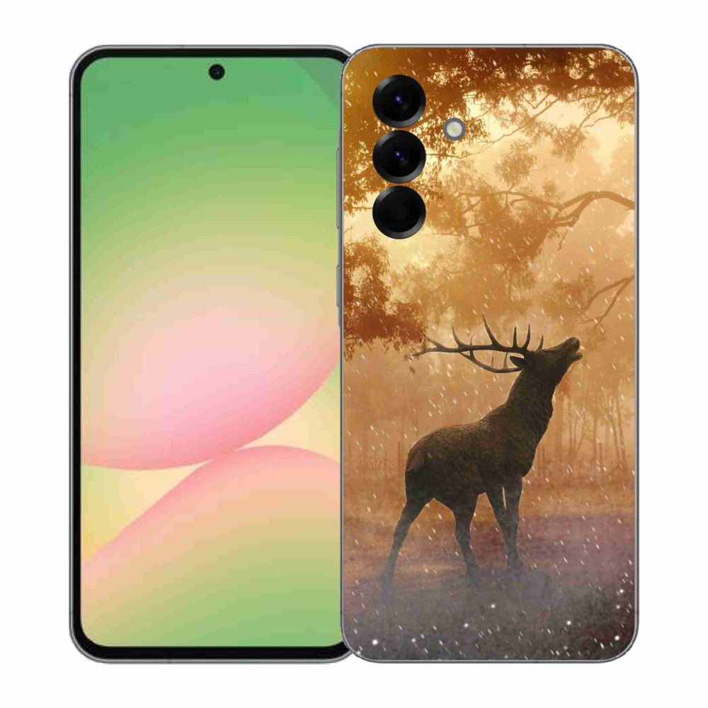 Gélový kryt mmCase na Samsung Galaxy A57 5G - jeleň v ruji