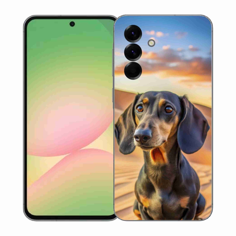 Gélový kryt mmCase na Samsung Galaxy A57 5G - jazvečík 3