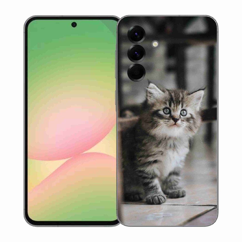 Gélový kryt mmCase na Samsung Galaxy A57 5G - mačiatko