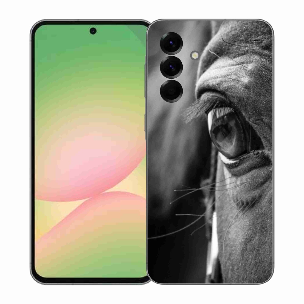 Gélový kryt mmCase na Samsung Galaxy A57 5G - konský pohľad