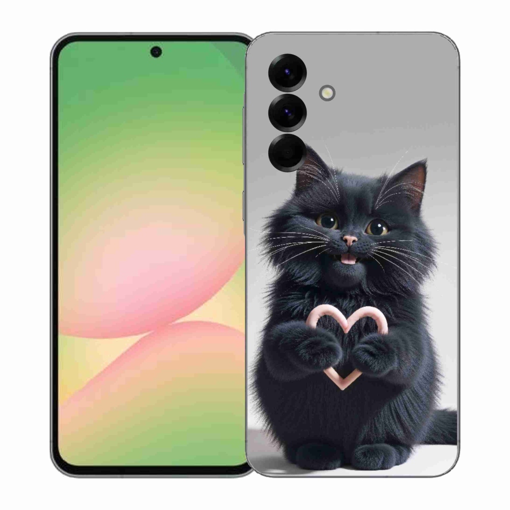 Gélový kryt mmCase na Samsung Galaxy A57 5G - mačacia láska 3