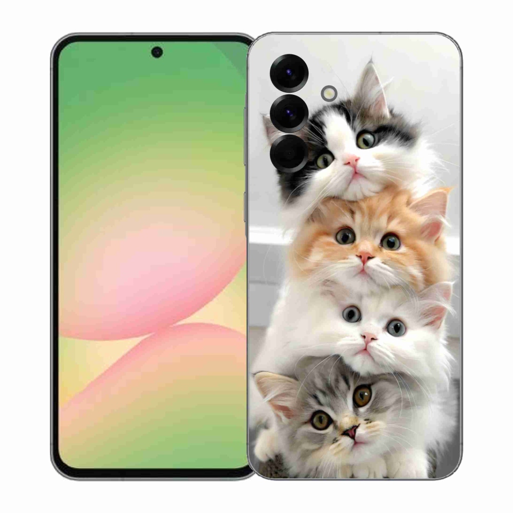 Gélový kryt mmCase na Samsung Galaxy A57 5G - mačacia partia