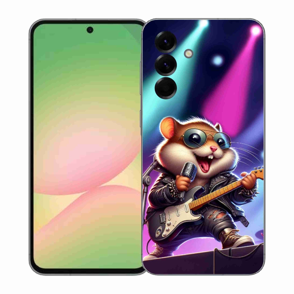 Gélový kryt mmCase na Samsung Galaxy A57 5G - škrečok rocker