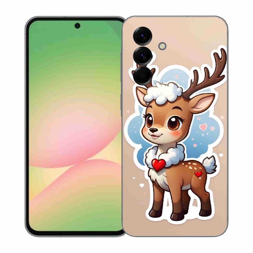 Gélový kryt mmCase na Samsung Galaxy A57 5G - kreslený sob