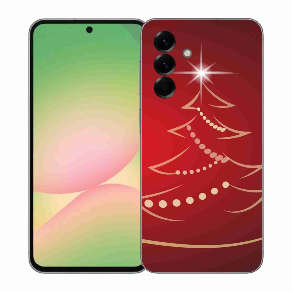 Gélový kryt mmCase na Samsung Galaxy A57 5G - kreslený vianočný stromček