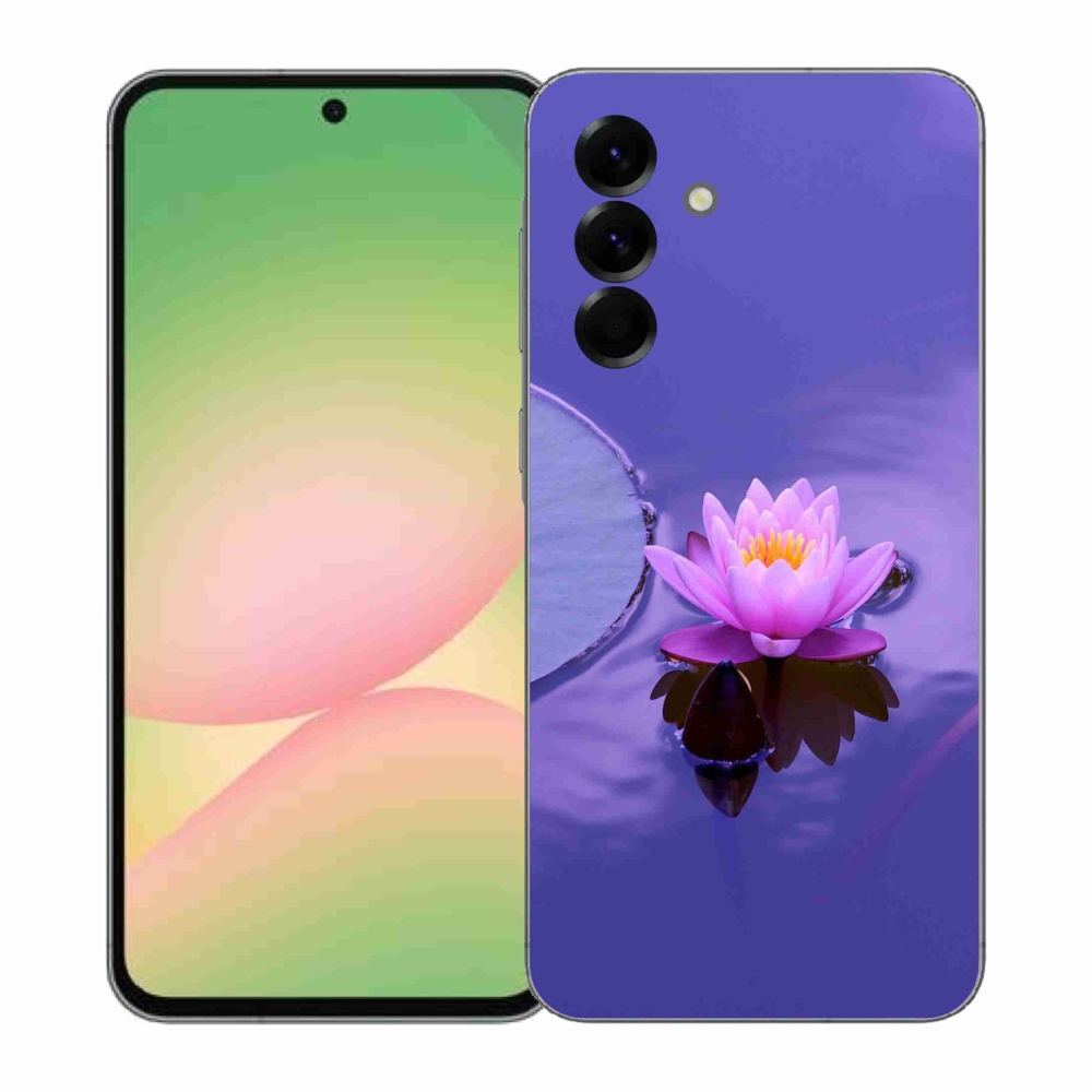 Gélový kryt mmCase na Samsung Galaxy A57 5G - kvet na hladine